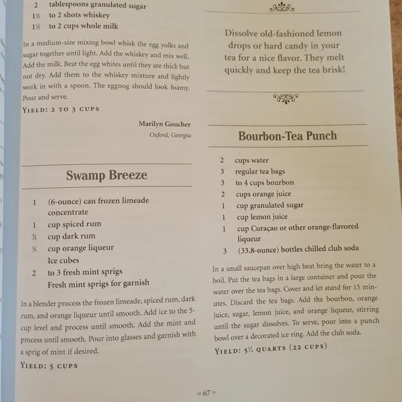 The Blue Willow Inn Bible of Southern Cooking Cookbook~ GUC ~ FINAL PRICE - Picture 12 of 16